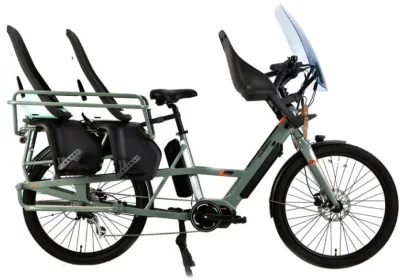 Bicicleta eléctrica de carga con motor medio Wagon 36V 250W/48V 500W
